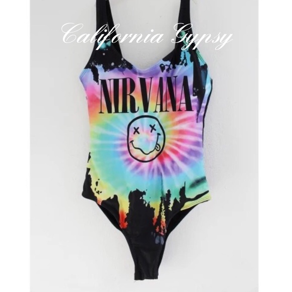Nirvana Tie dye Swimsuit - Picture 5 of 6